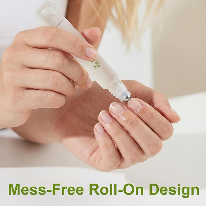 NOVAL Roll on Cuticle Oils with Tea Tree Oil, Easy Rollerball Application, Fresh Mint Scent, Nail Moisture, Natural Ingredients, 0.34 fl.oz