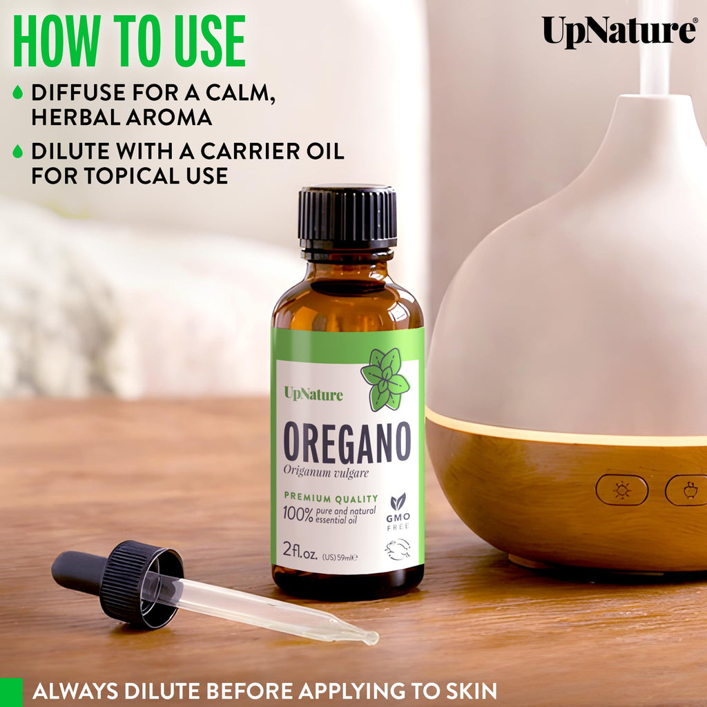UpNature 100% Pure Oregano Essential Oil, 2oz