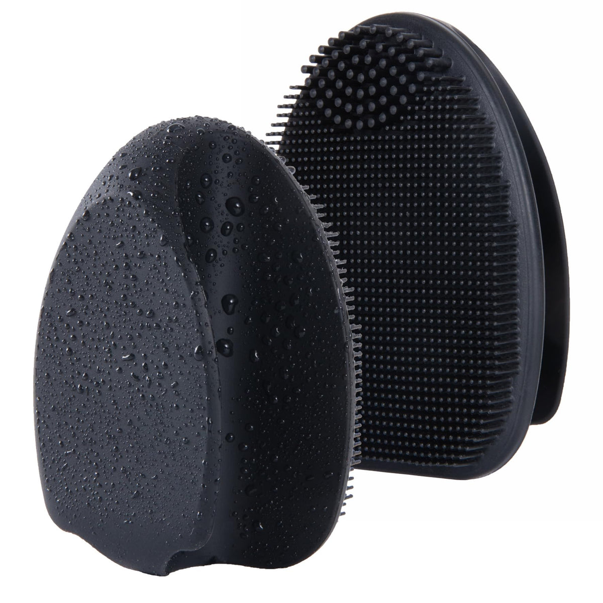 Soft Silicone Face Scrubber,Facial Cleansing Brush,Facial Exfoliation Scrub for Massage Pore Cleansing Nose Blackhead Remover Deep Scrubbing for All Kinds of Skins Men and Women