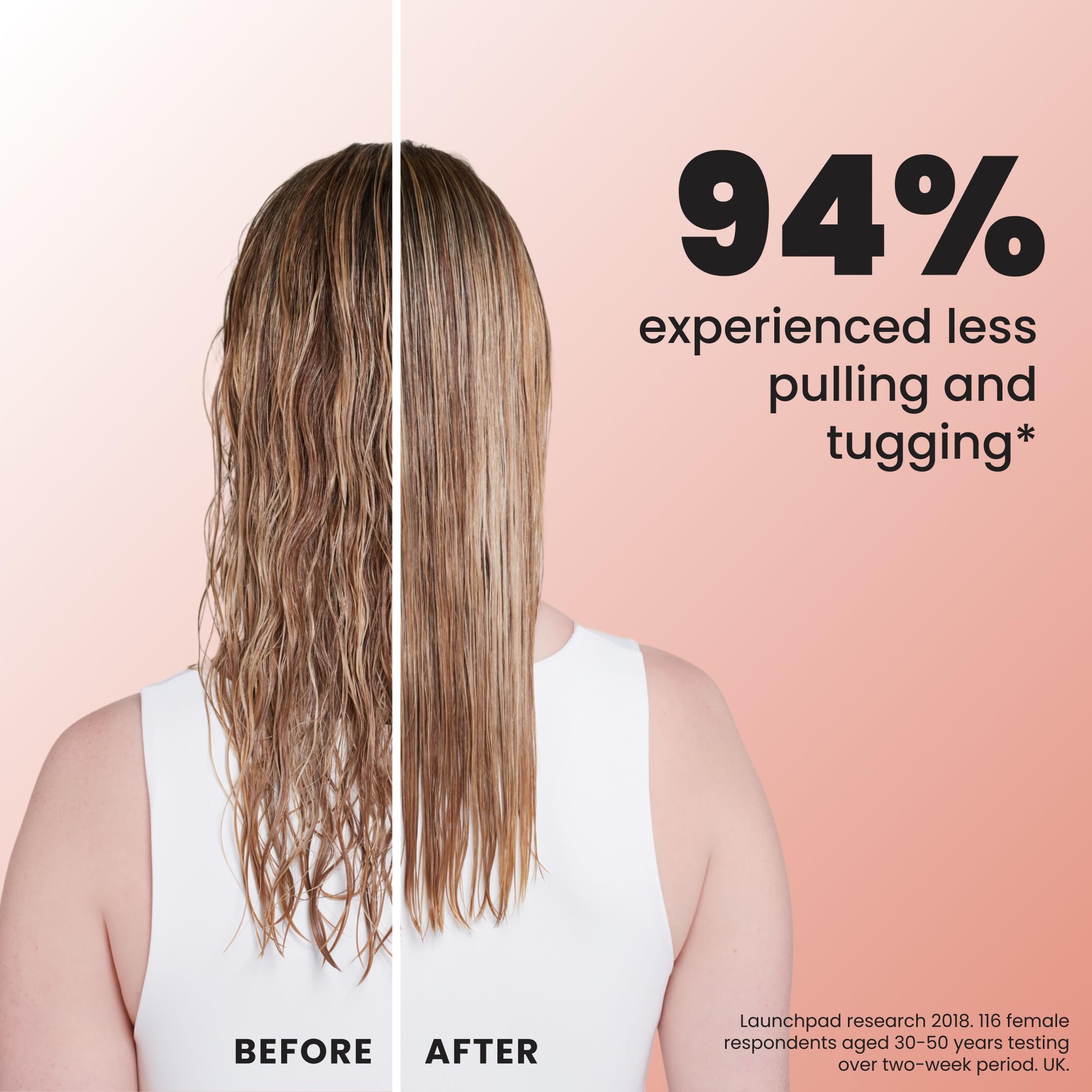 Tangle Teezer Fine Ultimate Detangler Brush for Fine Hair, Sweet Cinnamon
