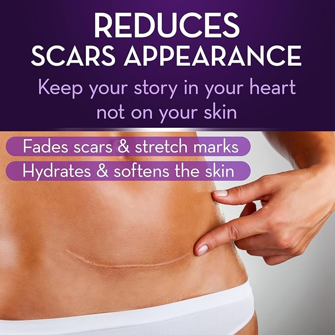 Cicatricure Advanced Scar Gel for Face & Body - Proven Results in 2 Weeks, Scar Treatment for Surgical Scars, Stretch Marks, Scars of Burns and Injuries, Acne Scar Treatment, 1 oz (28 g) - Pack of 2