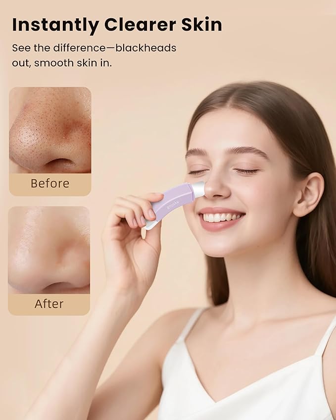 Boloye Blackhead Remover Tool – Dual-Head Face Scraper & Pore Cleaner for Deep Facial Cleansing, Nose Scraper for Nose & T-Zone, Skin Care Tool for Men and Women