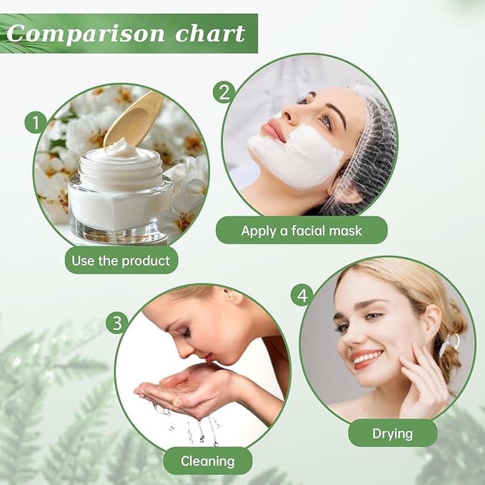QVEEQ 2pcs Deodorant Cream Applicators, Multi-Functional Bamboo Scoop for Natural Deodorant, Skincare Cream, Face Mask - Smooth Surface, Double Head Design, Reusable & Eco-Friendly