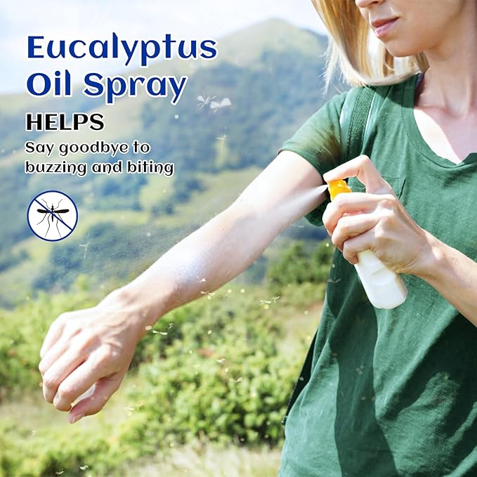 HIQILI Eucalyptus Essential Oil for Spray, Diffuser & Skin