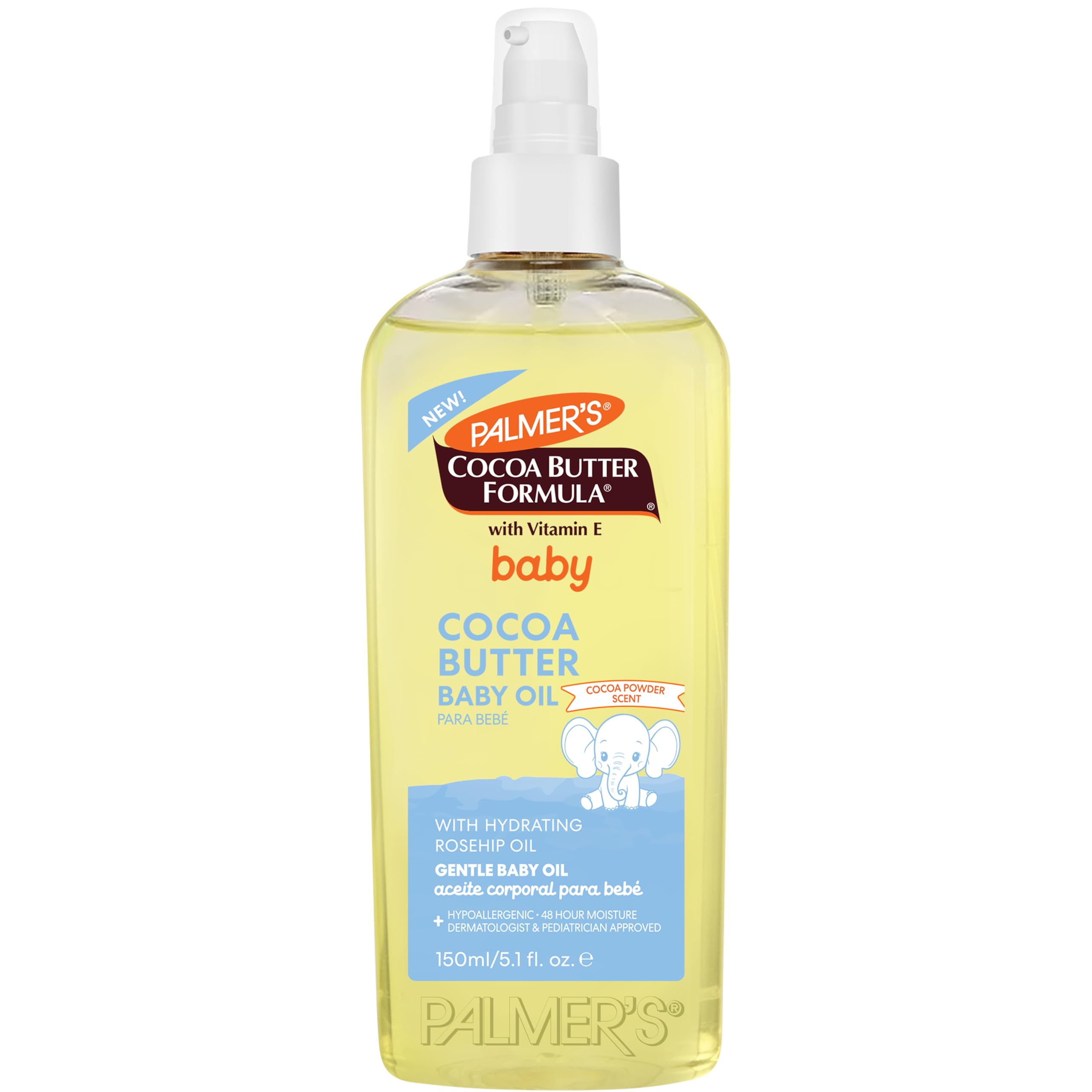 Palmer's Cocoa Butter Formula Nourishing Baby Oil with Vitamin E (5.1 Oz)