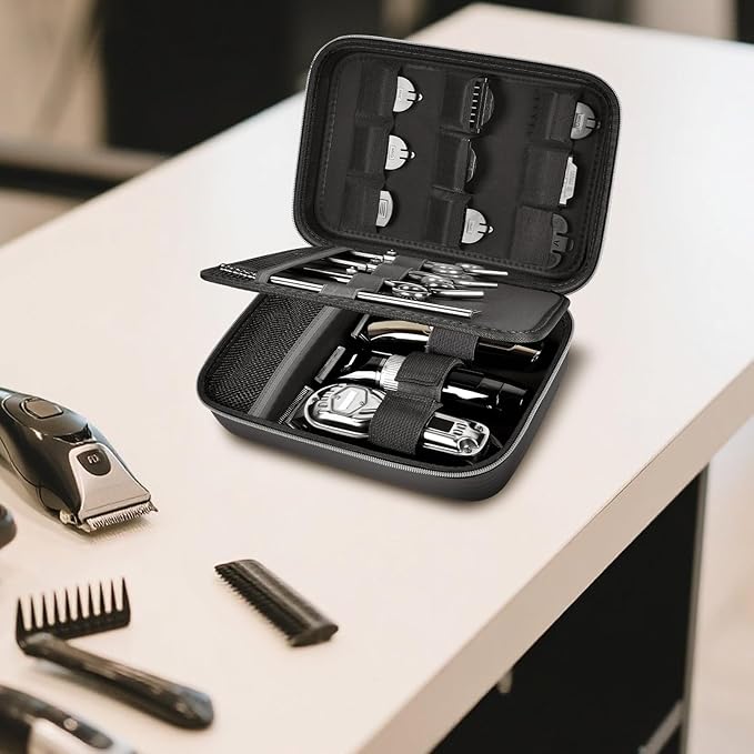 Boobowl Barber Accessories Bag for Clippers and Supplies, Hair Clipper Box