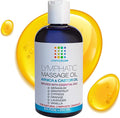 Bruizex Lymphatic Drainage Massage Oil with Arnica & Cold Pressed Castor Oil- Lightweight Non-Greasy Body Massage Oil for Daily Lymphatic Massage, Aftercare Routine, Post Surgery, BBL, Lipo - 8.5 Oz