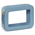 Prite Clear Makeup Bag Travel Cosmetic Organizer Toiletry Case for Women