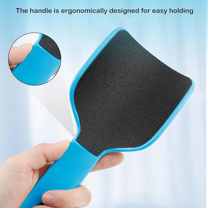 Xvnoesza 2Pcs Professional Dual Sided U Shaped Foot File Foot Files for Hard Skin Foot Scraper Rasp Dry Skin Remover Feet Dead Skin Remover for Feet