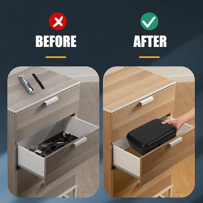 Hard Barber Accessories Case for Hair Clippers Cutting Barber Holder PU