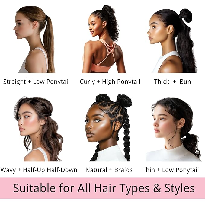 LuSeren 120 Pcs Yellow Hair Ties for Women, No Damage Soft Seamless Nylon Hair Elastics for Thick Hair, Ponytail Holders, Solid Yellow Hair Accessories