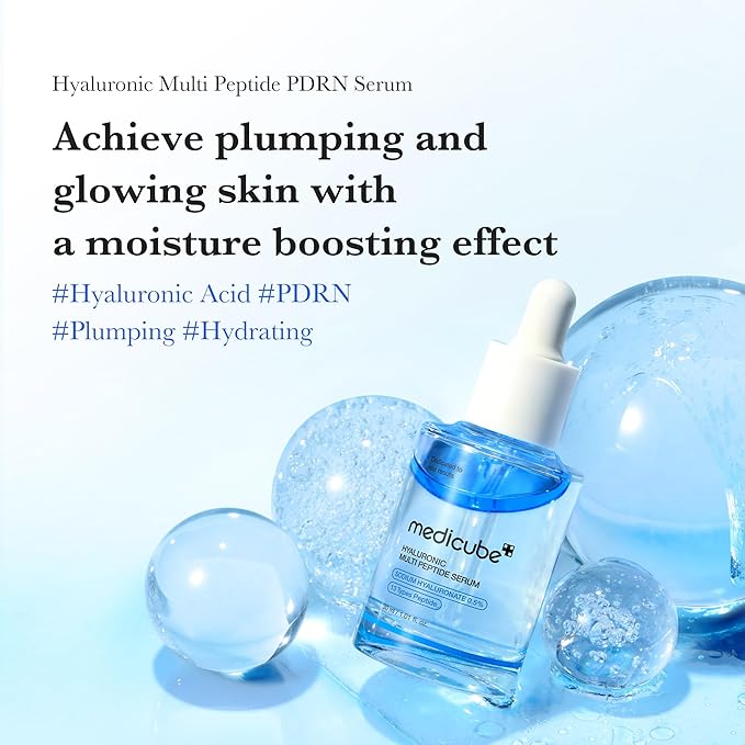 medicube Hyaluronic Multi Peptide PDRN Serum - Lightweight Hydrating Serum