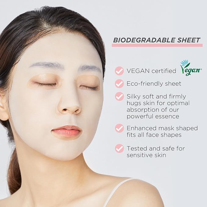 Mediheal Sheet Mask New Essential HERO 32 pack (Collagen, Tea Tree, Madecassoside, Vita) | Korean Skincare Facial Sheet Mask Combo Kbeauty Korean Glass Skin
