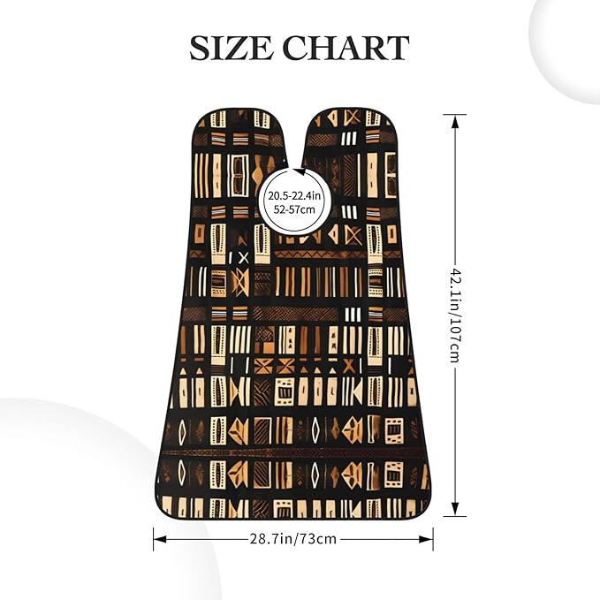 Fall Pumpkin Print Beard Bib Shaving Apron, Beard Hair Trimming Cape Gift For Dad