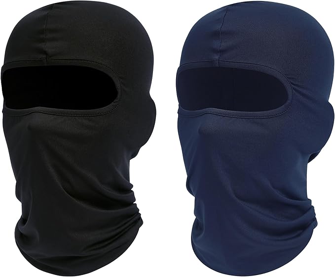 ROXUN Balaclava Ski Mask, 2 Pack Summer Motorcycle UV Protection Shiesty