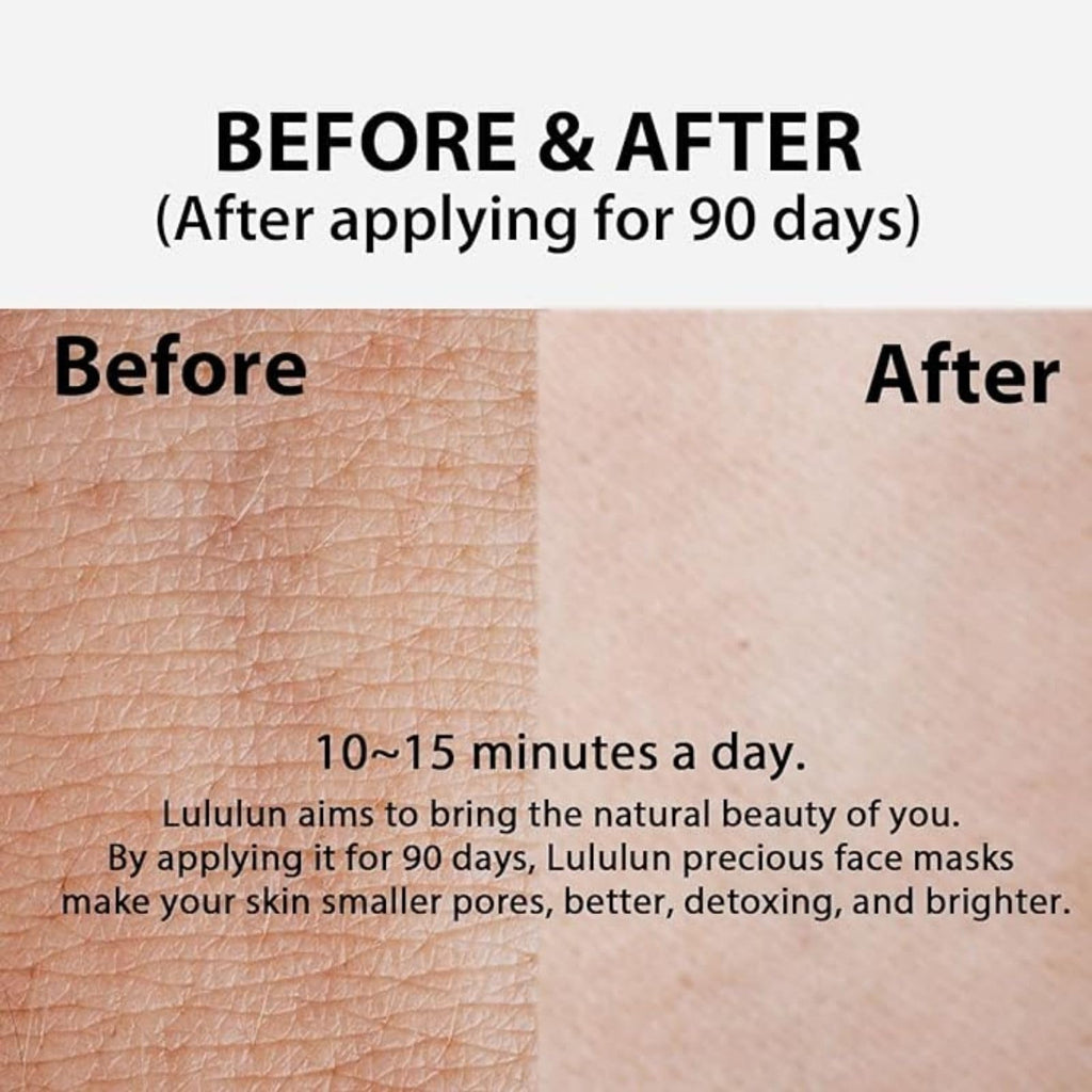 Lululun 32EA Anti Aging Face Masks for Women & Men, Daily Face Masks Skincare & Collagen Face Mask with Squalene& Algae, Hydrating Face Mask Sheets & Facial Mask & Sheet Mask from Japan PRECIOUS ALL