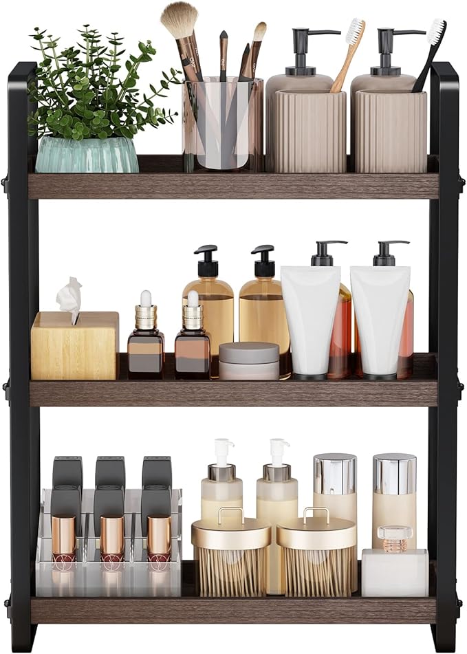 HNRLOY Bathroom Counter Organizer, Bathroom Counter Shelf, Makeup Organizer