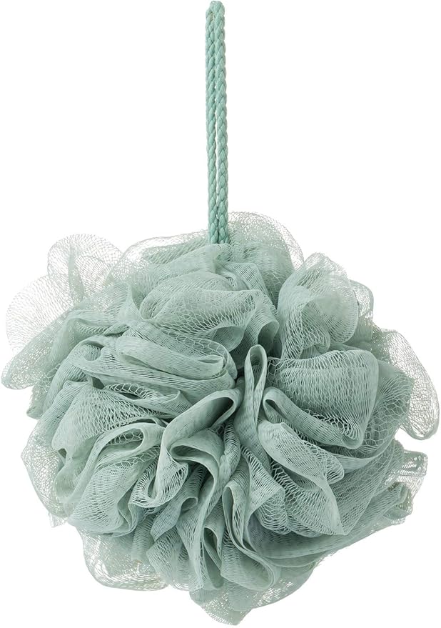 KAKOOI Bath Sponges, Shower Loofah for Body Exfoliation(1 pcs, Green)
