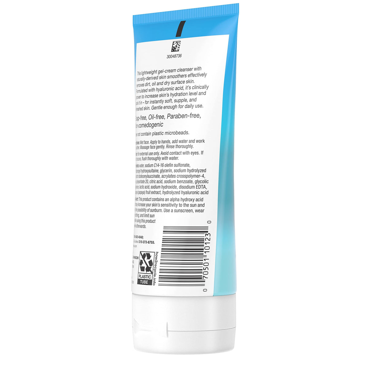 Neutrogena Hydro Boost Exfoliating Facial Cleanser Scrub, 5 oz, 3 Pack