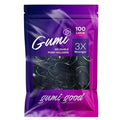 Gumi good Black Elastics 1 inch Hair Band Large for Thick or Thin Hair