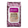 LIVAURA Retinol Anti-Aging Cleansing Towelettes – All-in-One Cleanser, Toner & Makeup Remover in a Convenient Pre-Moistened Wipe – On-The-Go Exfoliating, Toning & Hydrating Leaves Skin Clean