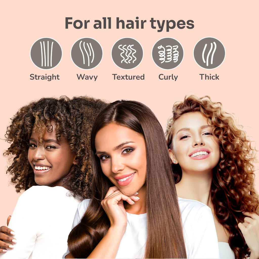 Wet Brush Go Green Hair Detangler Brush, Pink - Detangling Hair Brush - Ultra-Soft IntelliFlex Bristles Glide Through Tangles & Gently Loosens Knots While Minimizing Pain, Split Ends & Breakage