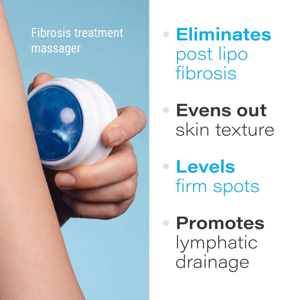 Lymphatic Drainage Massager, Fibro Roller Ball for Post Surgery Recovery