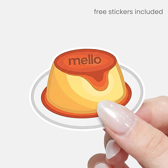 Mello Medium Hair Clip - Flexible Comfort Hair Claw for Women, Strong Hold for Thick & Thin Hair Styling, Durable Material, Matte Non-Slip Finish, Made in Korea, Patent Pending (Yellow, Medium)