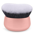 GloréBrochas 75MM Extra Large Self Tanner Kabuki Makeup Brush – Ultra Soft Dense Vegan Bristles for Body Makeup, Bronzer & Foundation–Applies Tanning Mousse, Lotion & Self Tanner–Pink, Wet & Dry
