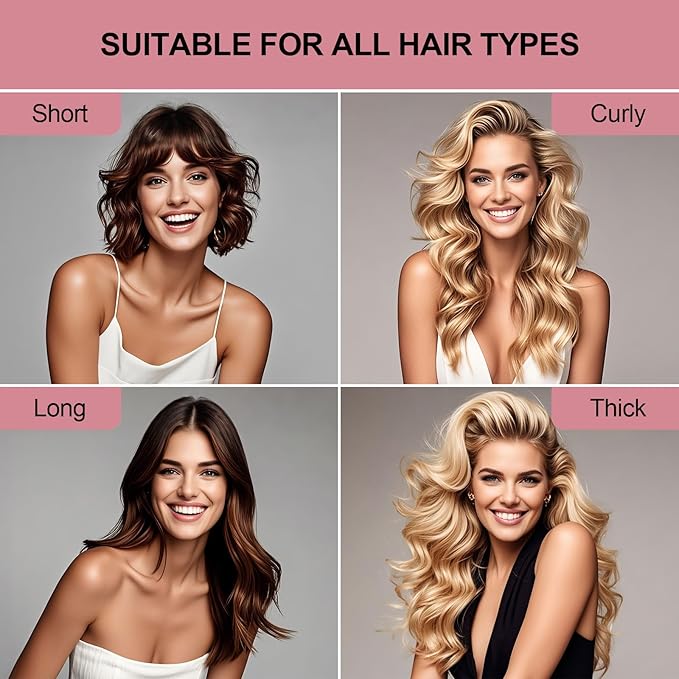 Togayu Heatless Curls Overnight Hair Care Set - Jumbo Velvet Hair Curlers