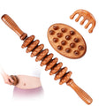 NXCYLW 3-in-1 Wood Therapy Massage Tools Wooden Lymphatic Drainage Massager Maderoterapia Kit, Anti Cellulite Complete Body Sculpting Tools for Muscle Pain Relief, Body Contouring and Shaping