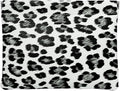 Ksriylm Leopard Leather Small Makeup Pouch for Women,Cosmetic Accessories,Waterproof and Portable Cosmetic Bag,Self-closing, No Zipper, Aesthetic Storage Pouch,Lipstick for Purse,White Black