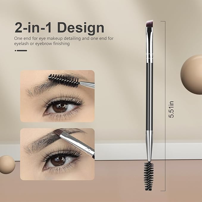 SWEET VIEW Eyelash Comb Lash Separator Tool Brow Brush