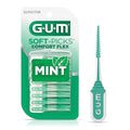 GUM Soft-Picks Comfort Flex Mint – Easy-to-Use Interdental Picks for Plaque Removal & Gum Health with Convenient Carry Case, Dentist Recommended, 80 Count