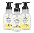 J.R. Watkins Foaming Hand Soap with Pump Dispenser, Moisturizing Foam Hand Wash, Alcohol-Free, Cruelty-Free, Citron, 9 fl oz, 3 Pack