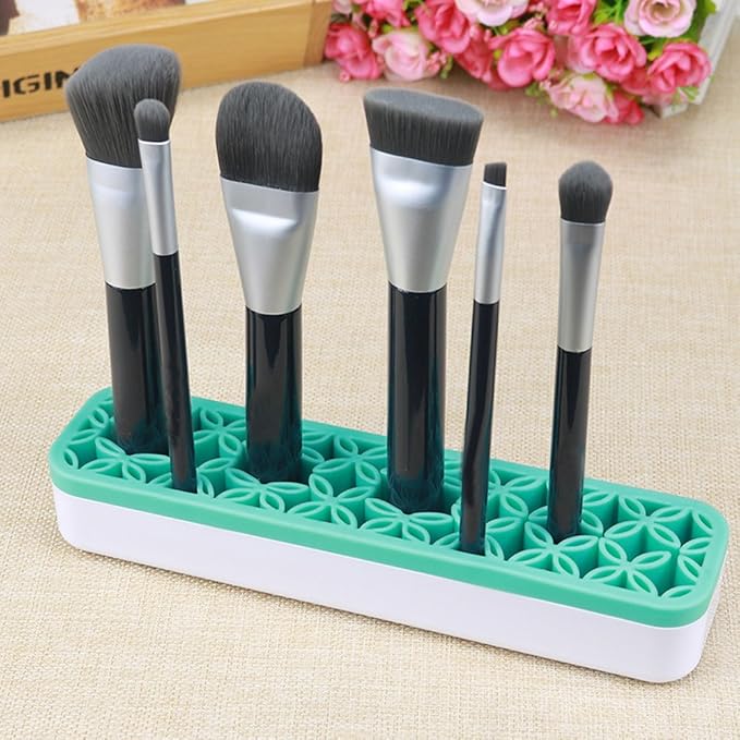 Desktop Organizers ,Cosmetic Storage Box& Desktop Storage Box Blue