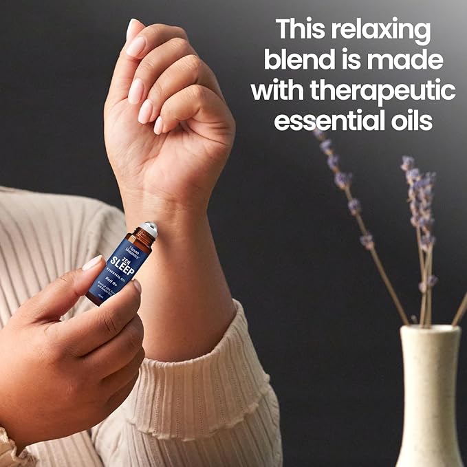 Zen Sleep Essential Oil Roll On 10-ml - Calming Blend for Deep Sleep