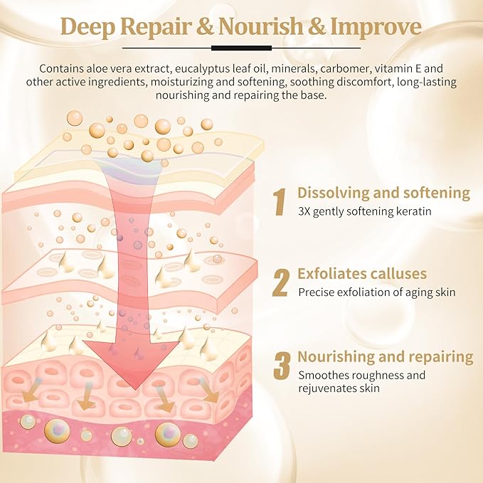 nbc BeautiLab Pedicure Kit Foot Soak Set: Bubble Salt, Sugar Scrub, Massage Mask, Massage Lotion in a Box, 4 Step Foot Spa Kit for Dry Feet,Tired Feet（1 Set Pearl )