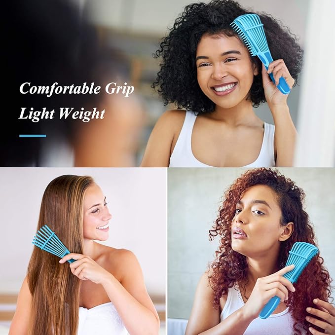 URTHEONE Detangling Brush for Black Natural Hair, 3A-4C Curly Afro Brush