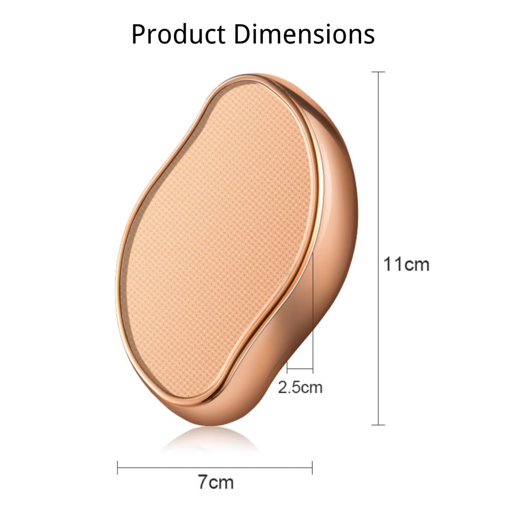 Ainio Nano Glass Foot File, Pedicure Tool and exfoliator, Glass Surface, Comfortable Hand and Foot Grinding Scraper for Wet and Dry feet, Removal Hard or Dead Skin, Suitable for Women or Men