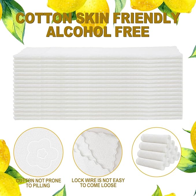 Hot or Cold Moist Cotton Towel Bulk Moist Towelettes Individually Wrapped