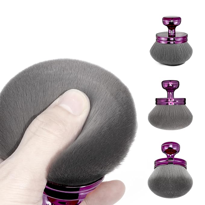 Blend & Blur Large Body Makeup Brush 3.2inch Wide Round Head Kabuki Brush