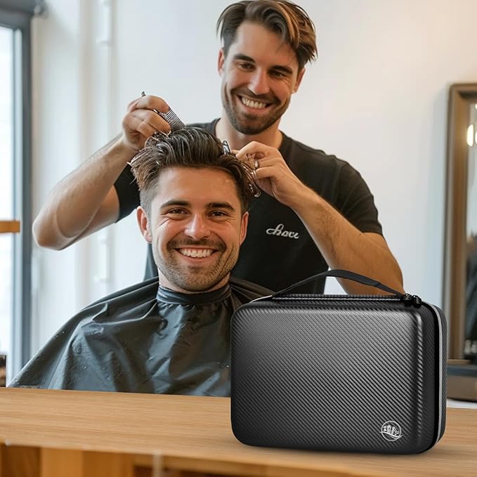 Boobowl Hard Case for Hair Clippers, Barber Tool Organizer for Home&Travel