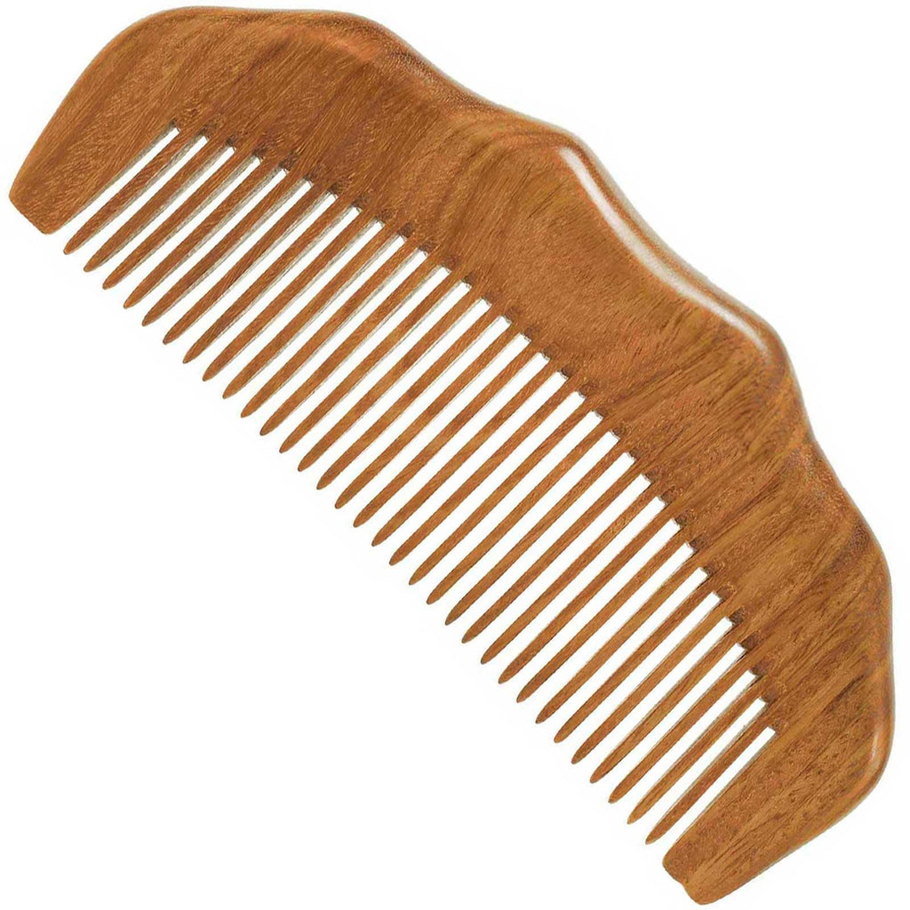 Moreinday Wooden Comb for Hair & Beard, for Scalp Massage & Distribute Oils