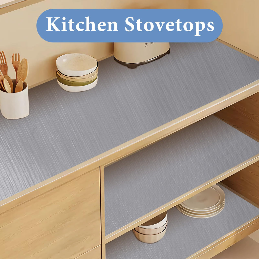 Shelf Liners for Kitchen Cabinets Non Adhesive Drawer Liner 17.3in x 20FT