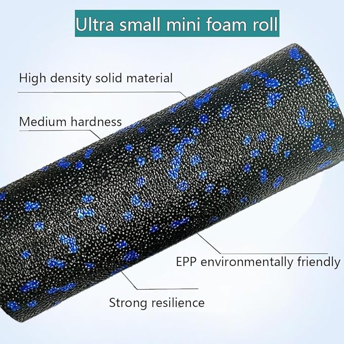XCZGSW Mini Foam Roller, High Density Massage Tool for Physical Therapy