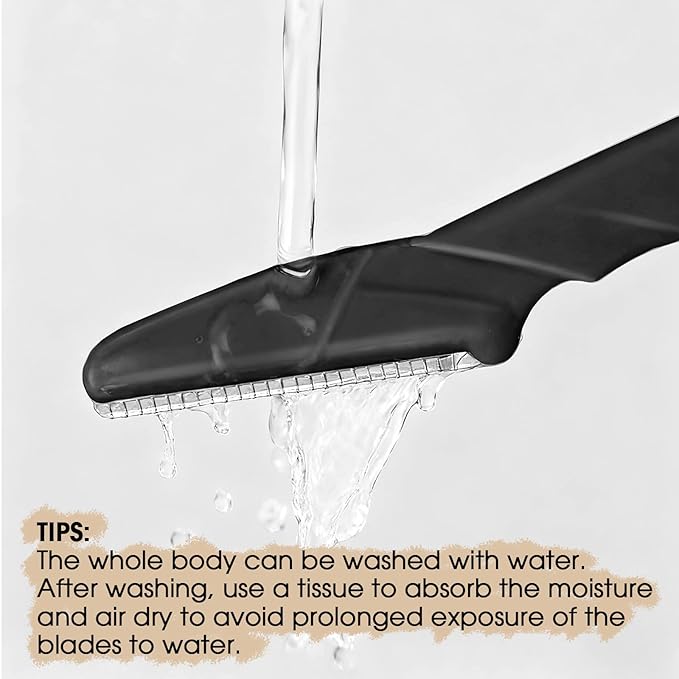 5-Piece Eyebrow Razor with White Bib Kit for Men & Women - Christmas Day Gift Professional Precision Brow Shaper