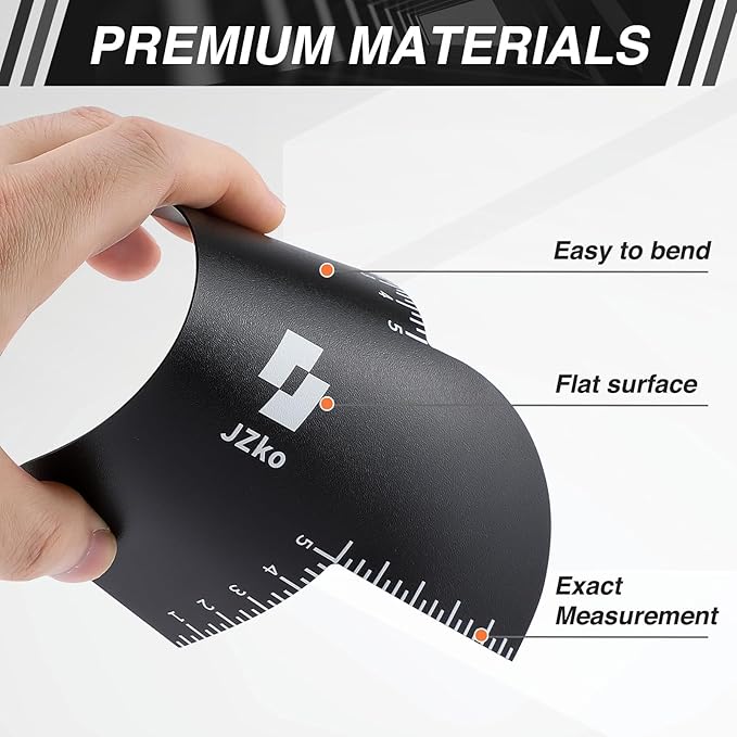 2Pcs Barber Accessories for Hairline Shaping, Enhancement Card for Barbers Reusable Color Spray Edge Line Up Tool for Barber Accessories with Measurement Indicators, Hairline Enhancement Spray for Men