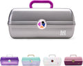 Caboodles Twilight Disco - On-The-go Girl Costmetic Organizer Make-up & Accessory Carry Case, Silver Shimmer