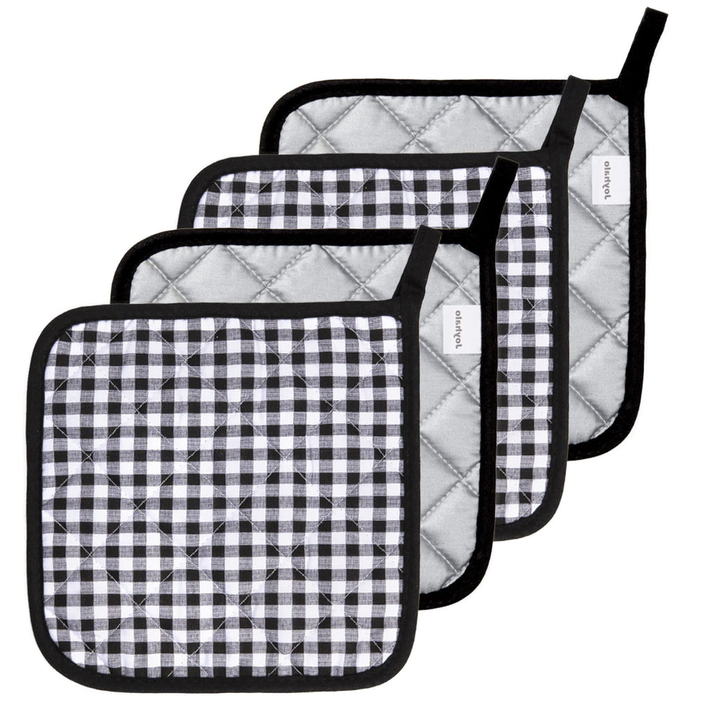 Joyhalo 4 Pack Pot Holders for Kitchen Clearance